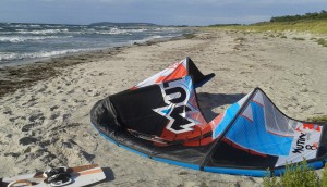 Kitesurfen auf der Insel Hiddensee