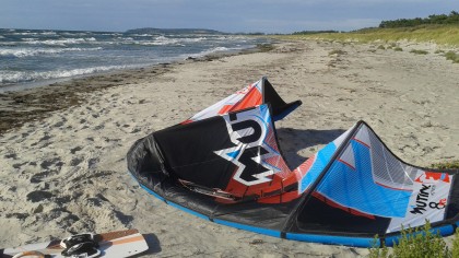 Kitesurfen auf der Insel Hiddensee